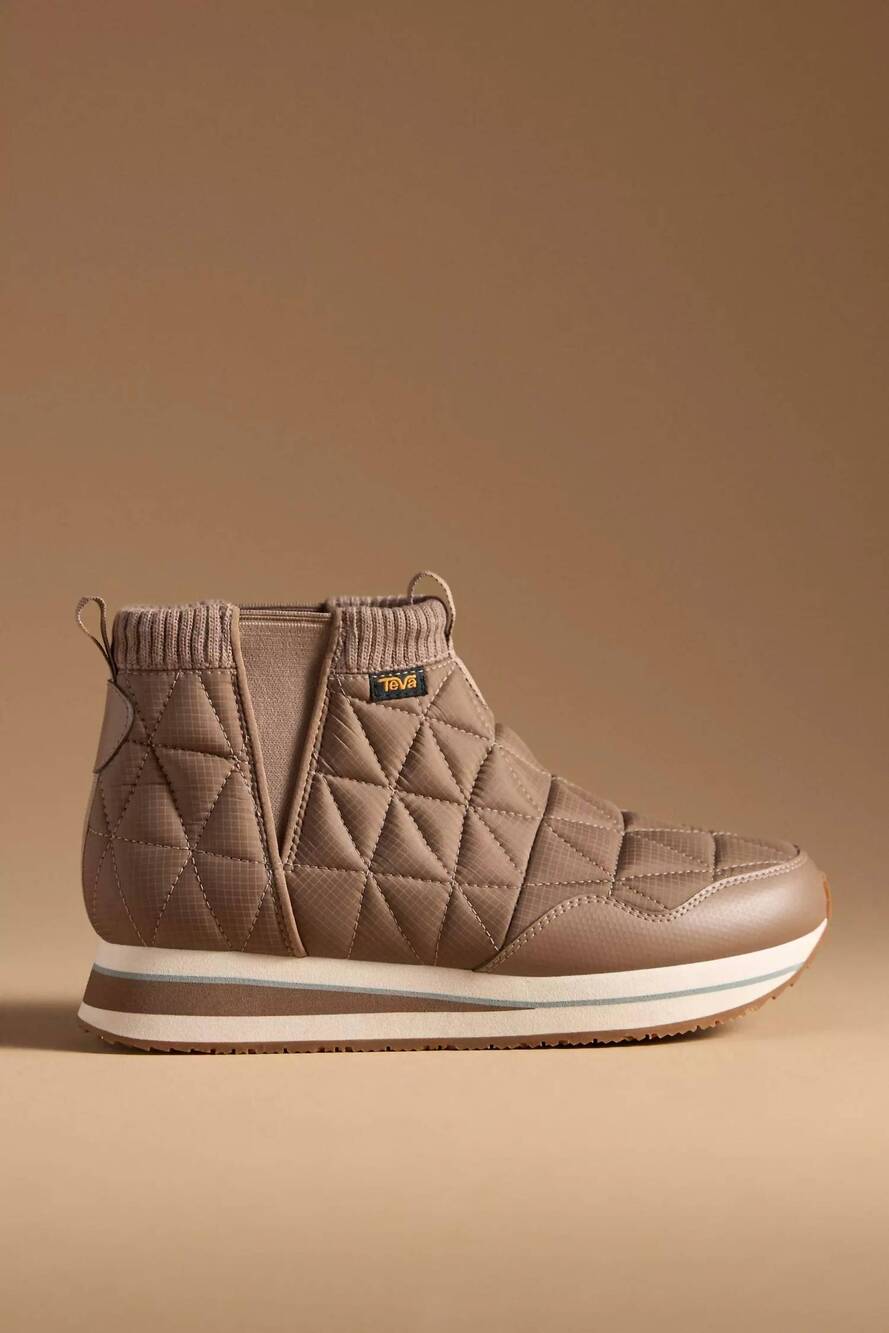 NEW TEVA women's reember mid platform boot in brown